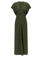 Toteme Draped Dress Green