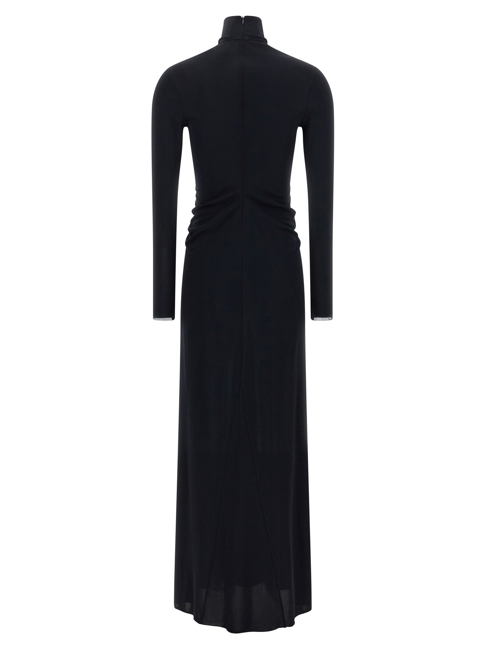 Fabiana Filippi Draped Dress Blue