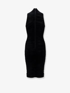Elisabetta Franchi Women's Draped Midi Dress Black, view 2
