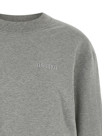 The Attico Draped Mini Dress Grey