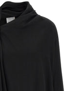 Nude Lucy Draped Panel Blouse Black, view 3