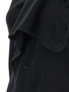 Lemaire Draped Panel Vest Black, view 5