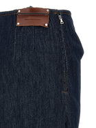Dries Van Noten Draped Skirt Blue, view 4