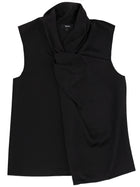 Theory Women's Draped Top Black