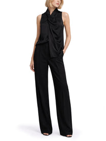 Theory Women's Draped Top Black