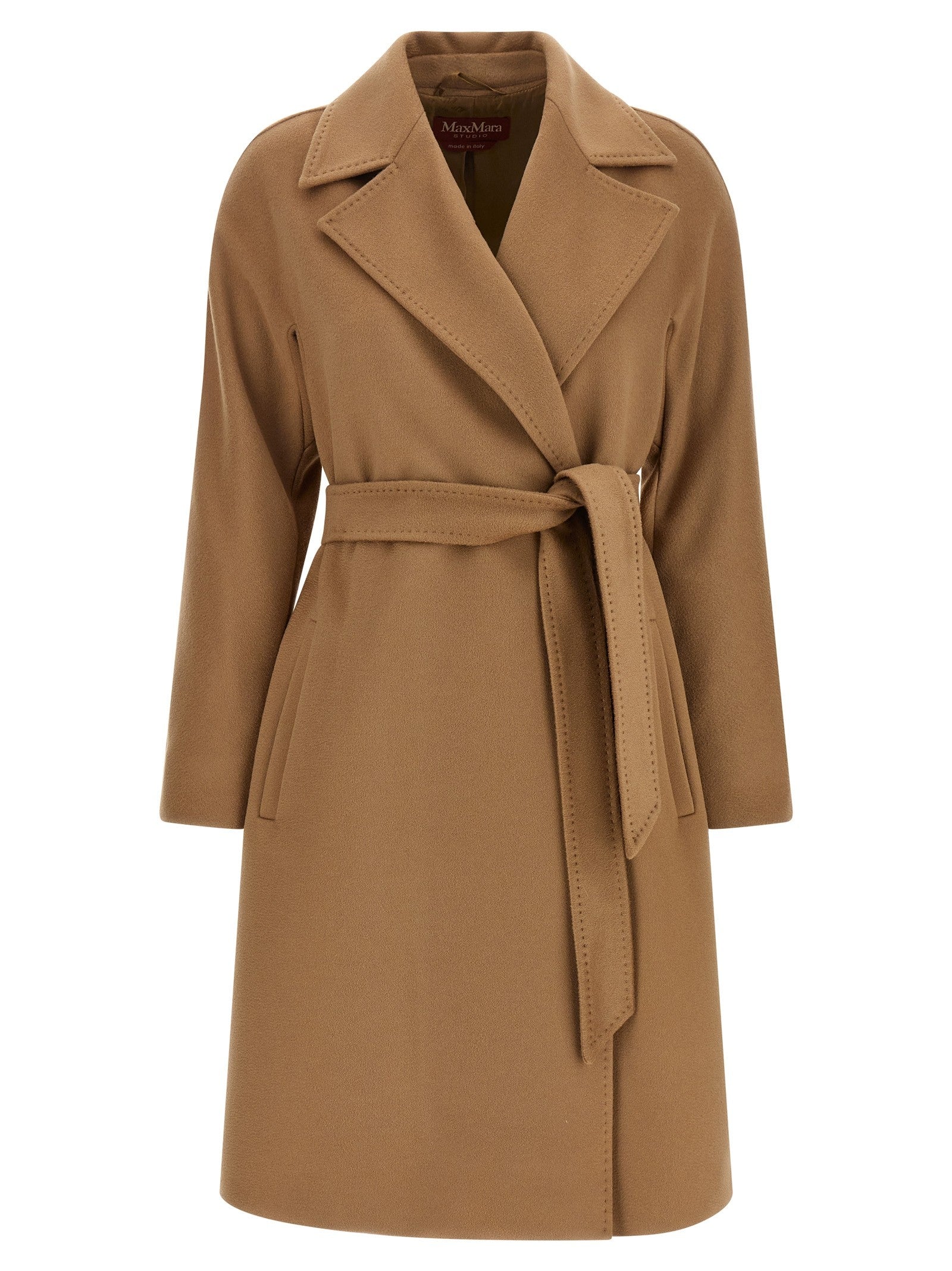 Max Mara Studio Dravenna Coat Beige