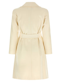 Max Mara Studio Dravenna Coat White