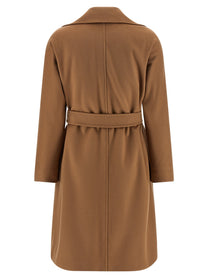 Max Mara Studio Dravenna Coat Brown