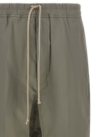 Rick Owens Drawstring Cropped Pants Grey