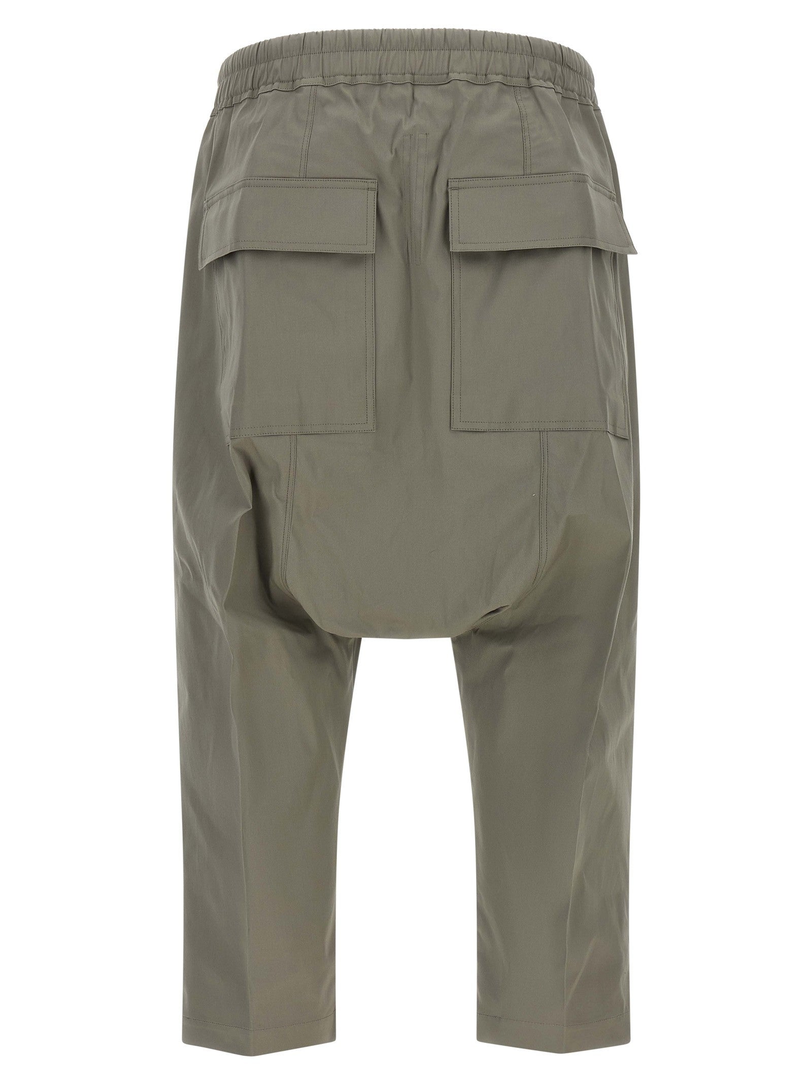 Rick Owens Drawstring Cropped Pants Grey