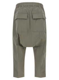 Rick Owens Drawstring Cropped Pants Grey