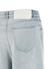 MM6 Maison Margiela Drawstring Jeans Blue