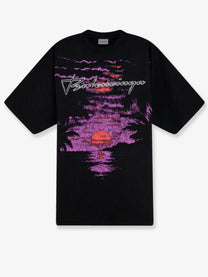 Balenciaga Women's Dream Cotton Shirt Black