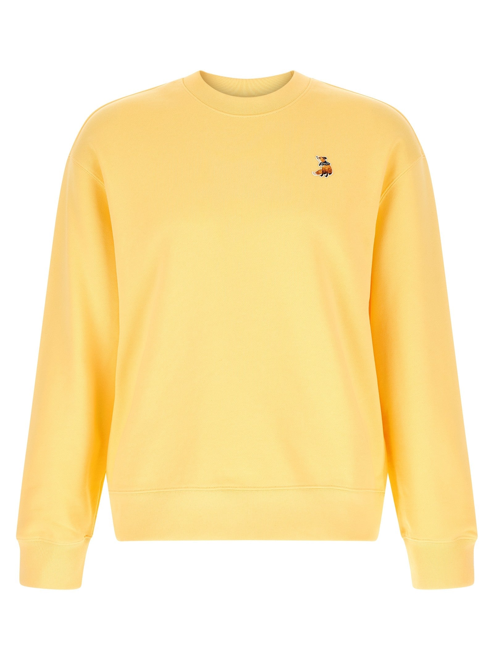 Maison Kitsuné Dreaming Fox Sweatshirt Yellow