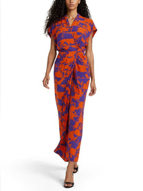 Dries Van Noten Women's Dress Dilian Multicolor