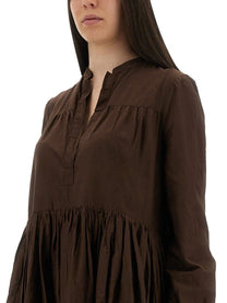Aspesi Women's Dress MOD2934 Brown Aspesi