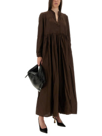 Aspesi Women's Dress MOD2934 Brown Aspesi