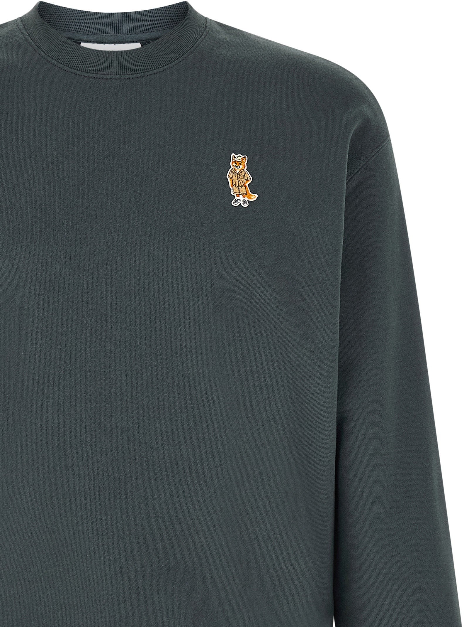 Maison Kitsuné Dressed Fox Sweatshirt Blue