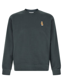 Maison Kitsuné Dressed Fox Sweatshirt Blue
