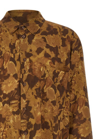 Magliano Dried Flower Shirt Brown