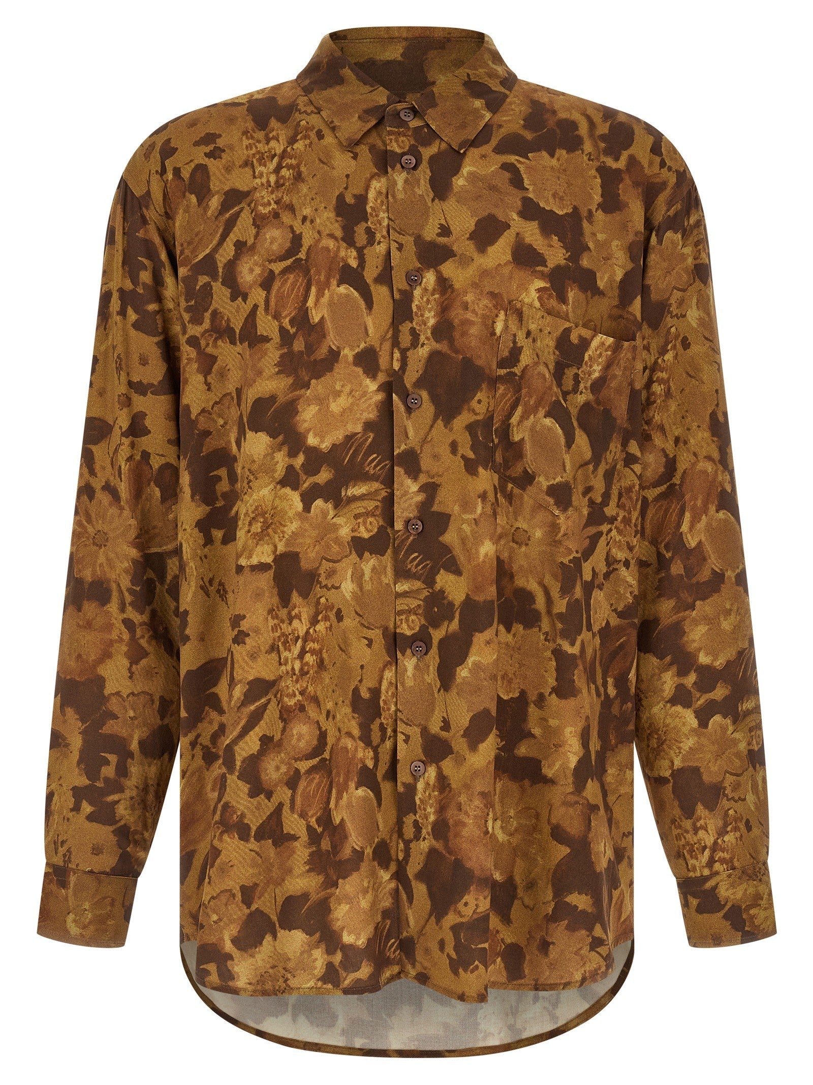 Magliano Dried Flower Shirt Brown