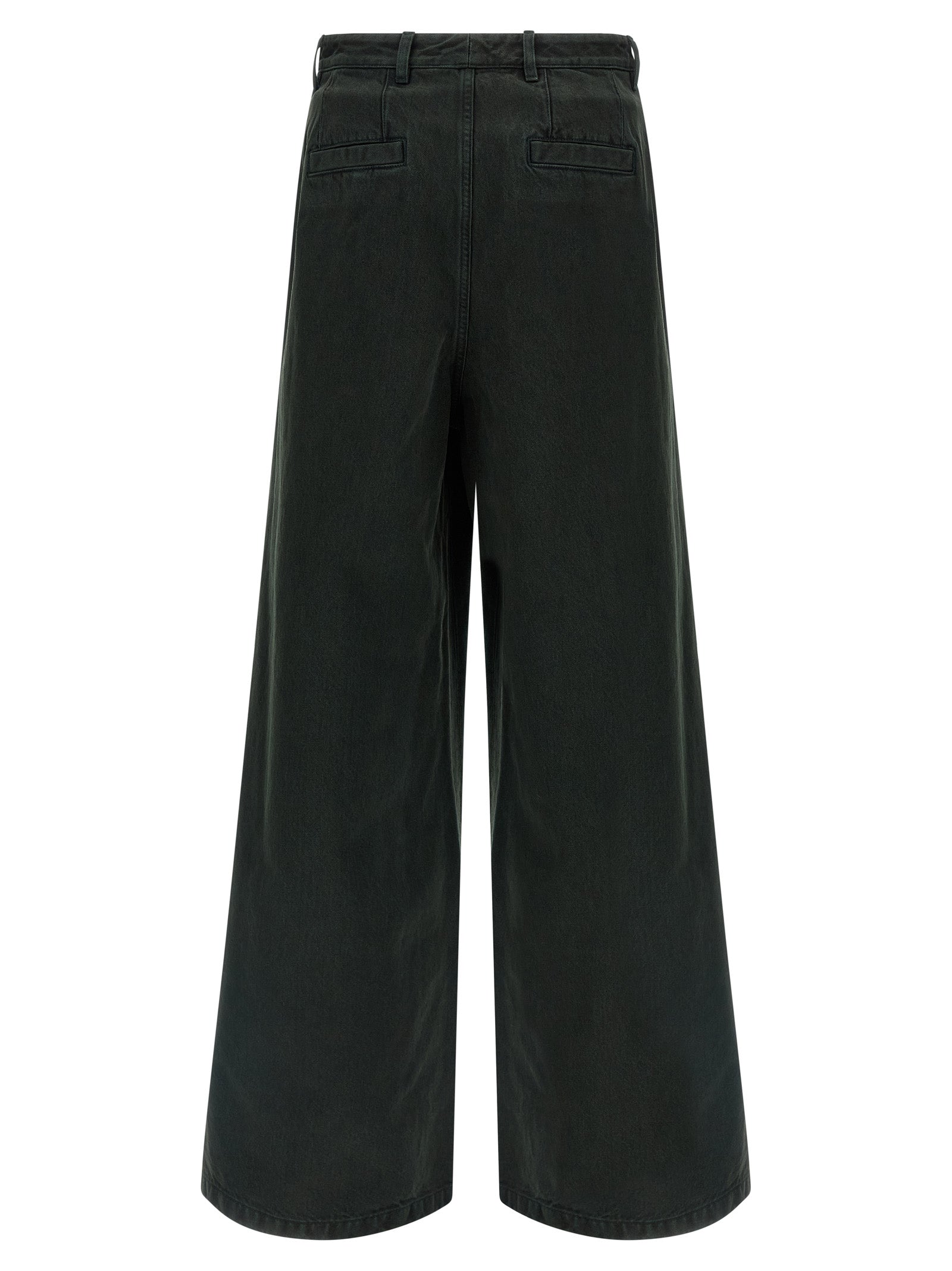 DRIES VAN NOTEN - DRIES VAN NOTEN - Velvet insert jeans - Women’s Bottoms