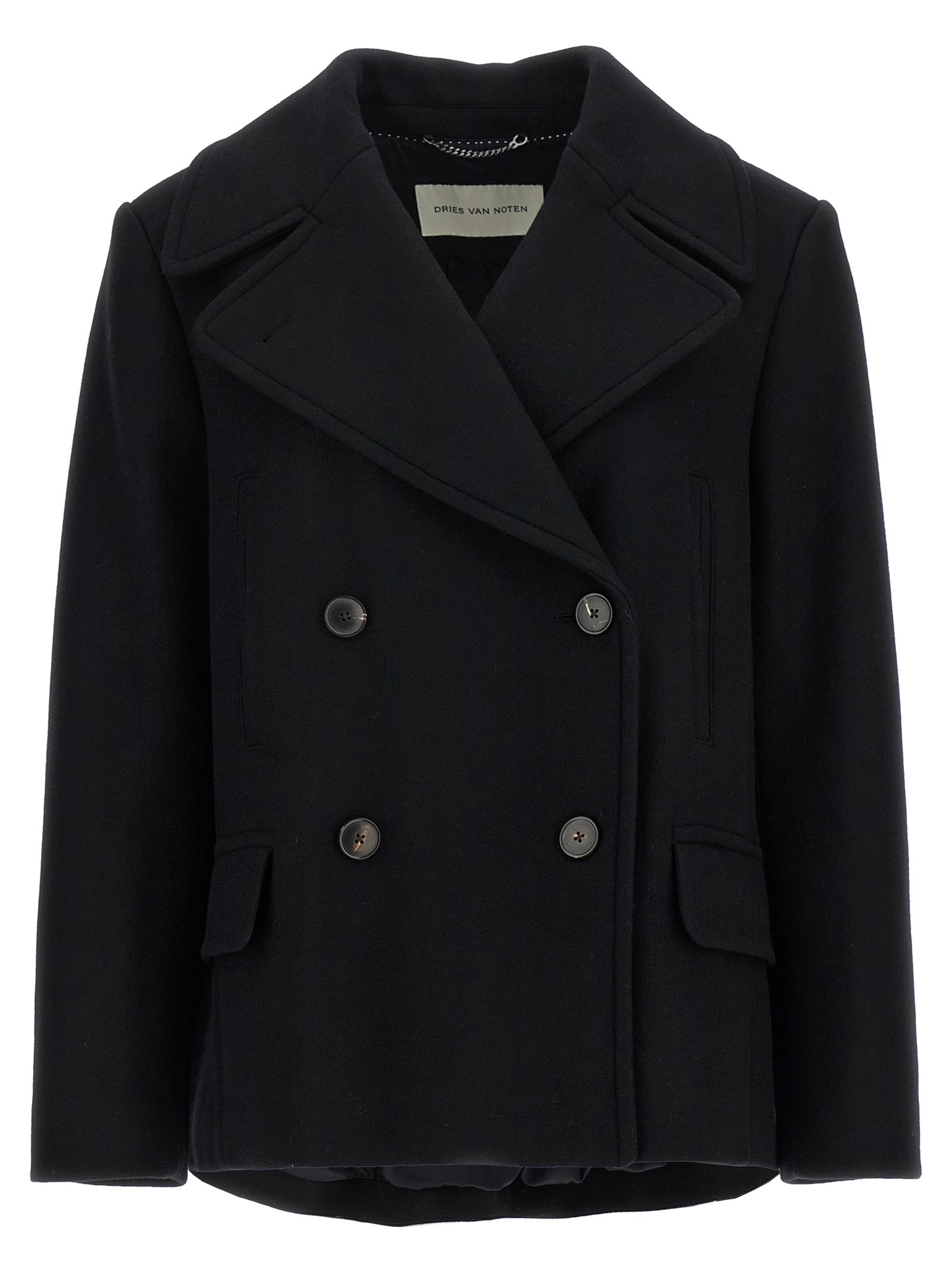 DRIES VAN NOTEN - DRIES VAN NOTEN - ’Vafel’ coat - Woman,Clothing,Coats trench coats,