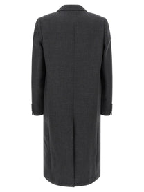 DRIES VAN NOTEN - DRIES VAN NOTEN - Double-breasted coat - Men’s Outerwear