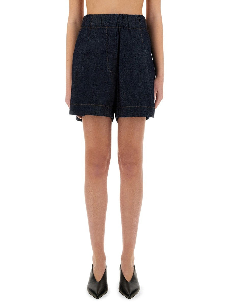 Dries Van Noten - Denim Shorts - Home-&gt;Woman-&gt;Clothing-&gt;Shorts
