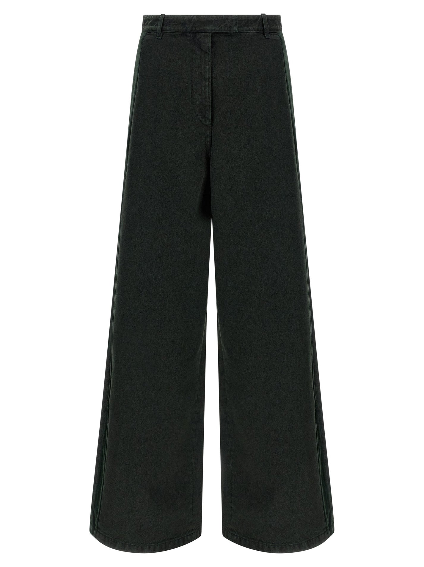 DRIES VAN NOTEN - DRIES VAN NOTEN - Velvet insert jeans - Women’s Bottoms