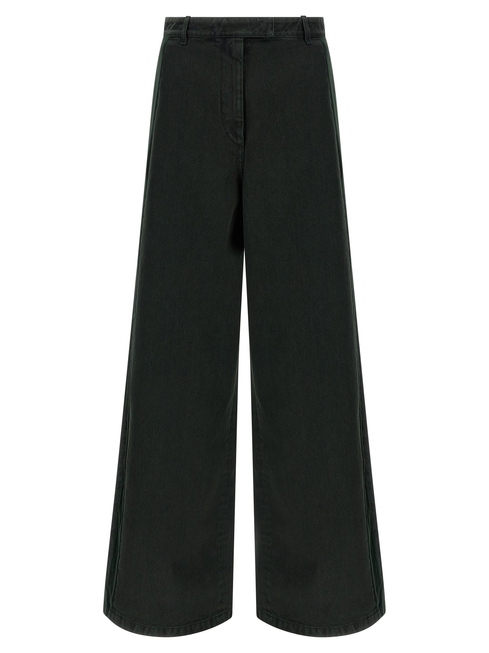 DRIES VAN NOTEN - DRIES VAN NOTEN - Velvet insert jeans - Women’s Bottoms