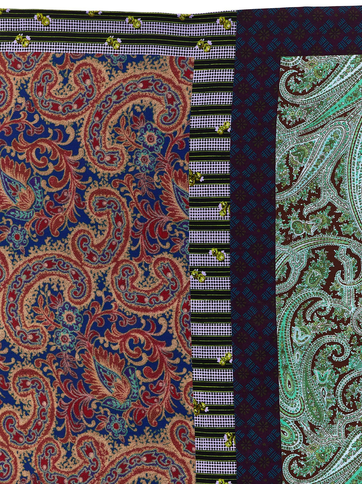 Dries Van Noten Flora Scarf Gold, view 3