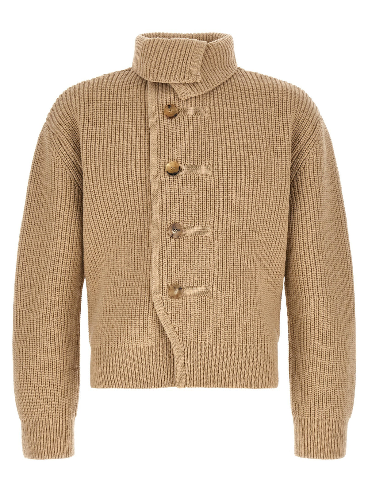 Dries Van Noten Marino Cardigan Beige