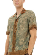Dries Van Noten Men's Boxy Fit Shirt Multicolor, view 4