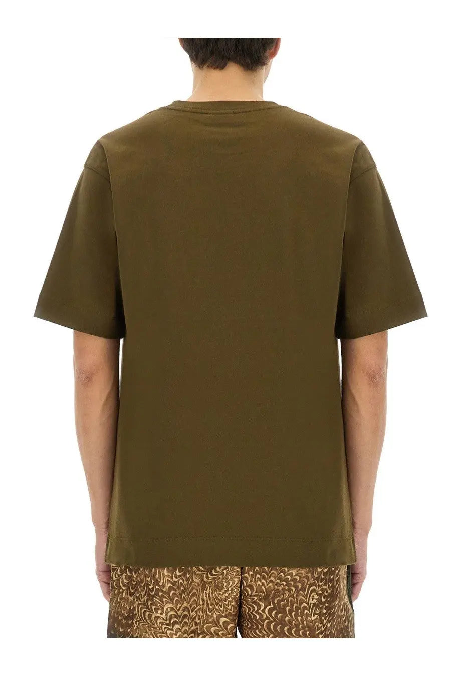Dries Van Noten Men's Cotton Shirt Brown, view 3
