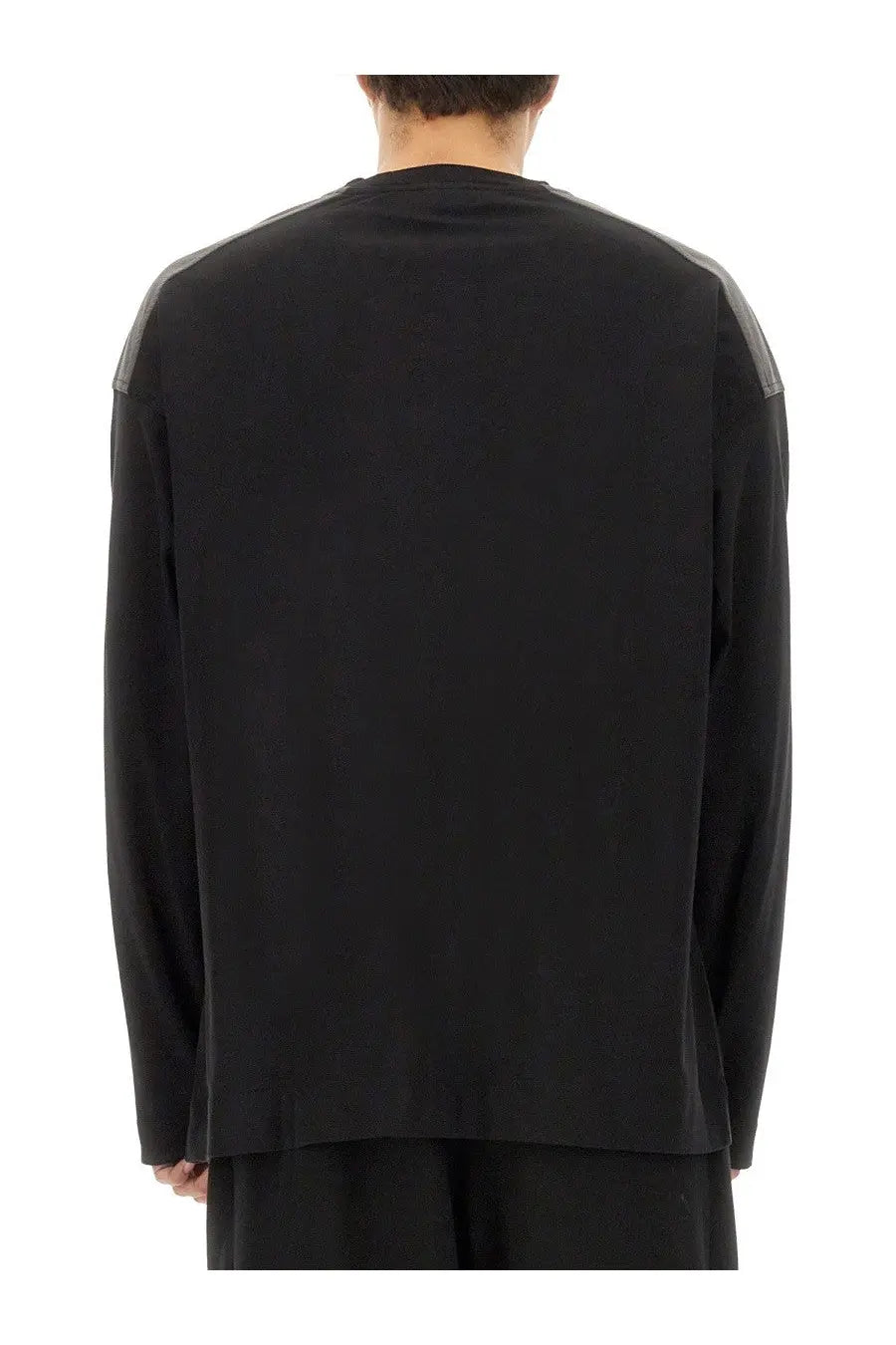 Dries Van Noten Men's Cotton Sweatshirt Black, view 3
