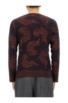 Dries Van Noten Men's Jacquard Knit Multicolor, view 3