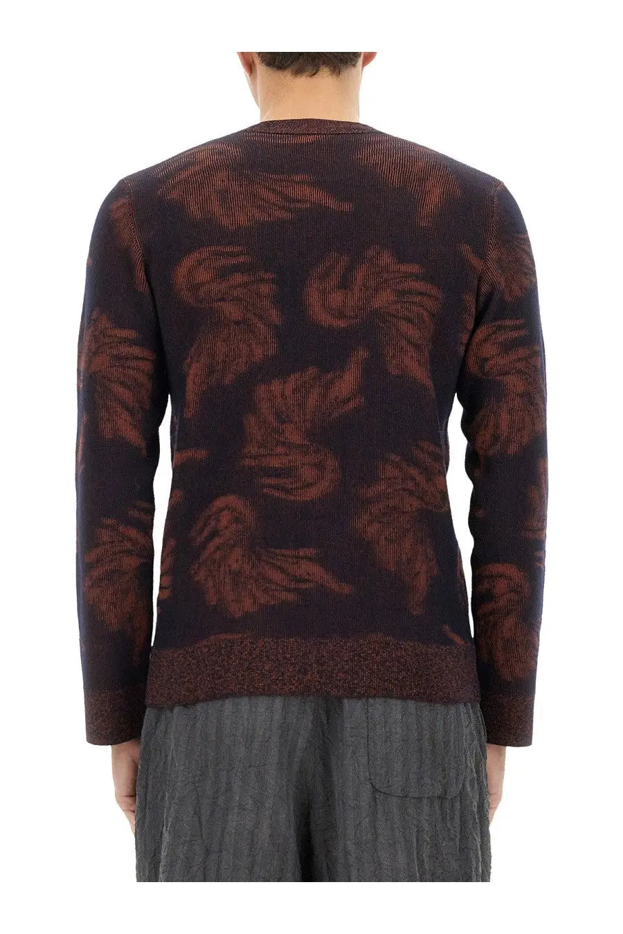 Dries Van Noten Men's Jacquard Knit Multicolor, view 3