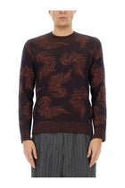 Dries Van Noten Men's Jacquard Knit Multicolor