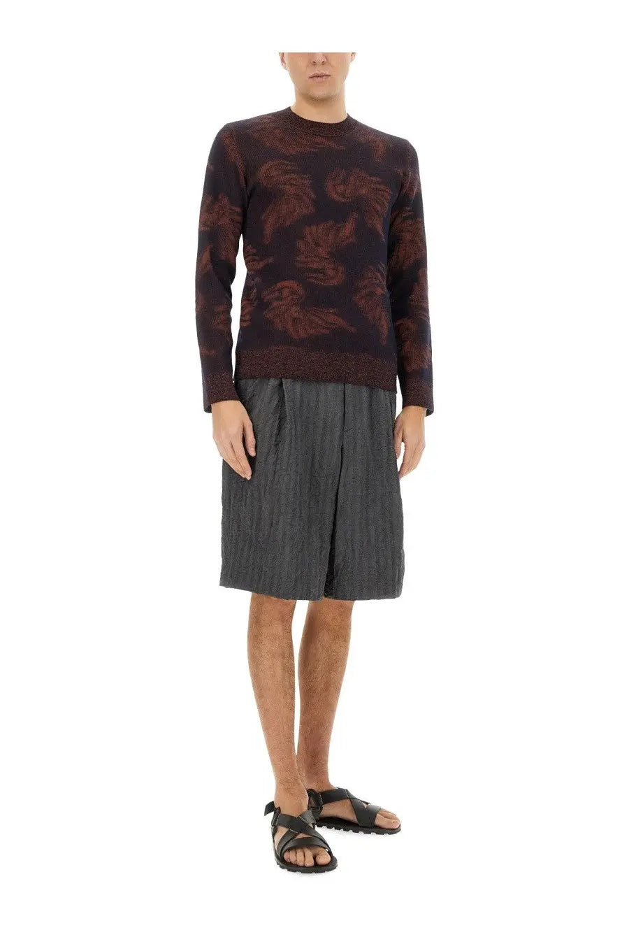 Dries Van Noten Men's Jacquard Knit Multicolor, view 2