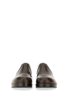 Dries Van Noten Men's Leather Clogs Brown, view 4