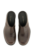 Dries Van Noten Men's Leather Clogs Brown, view 6