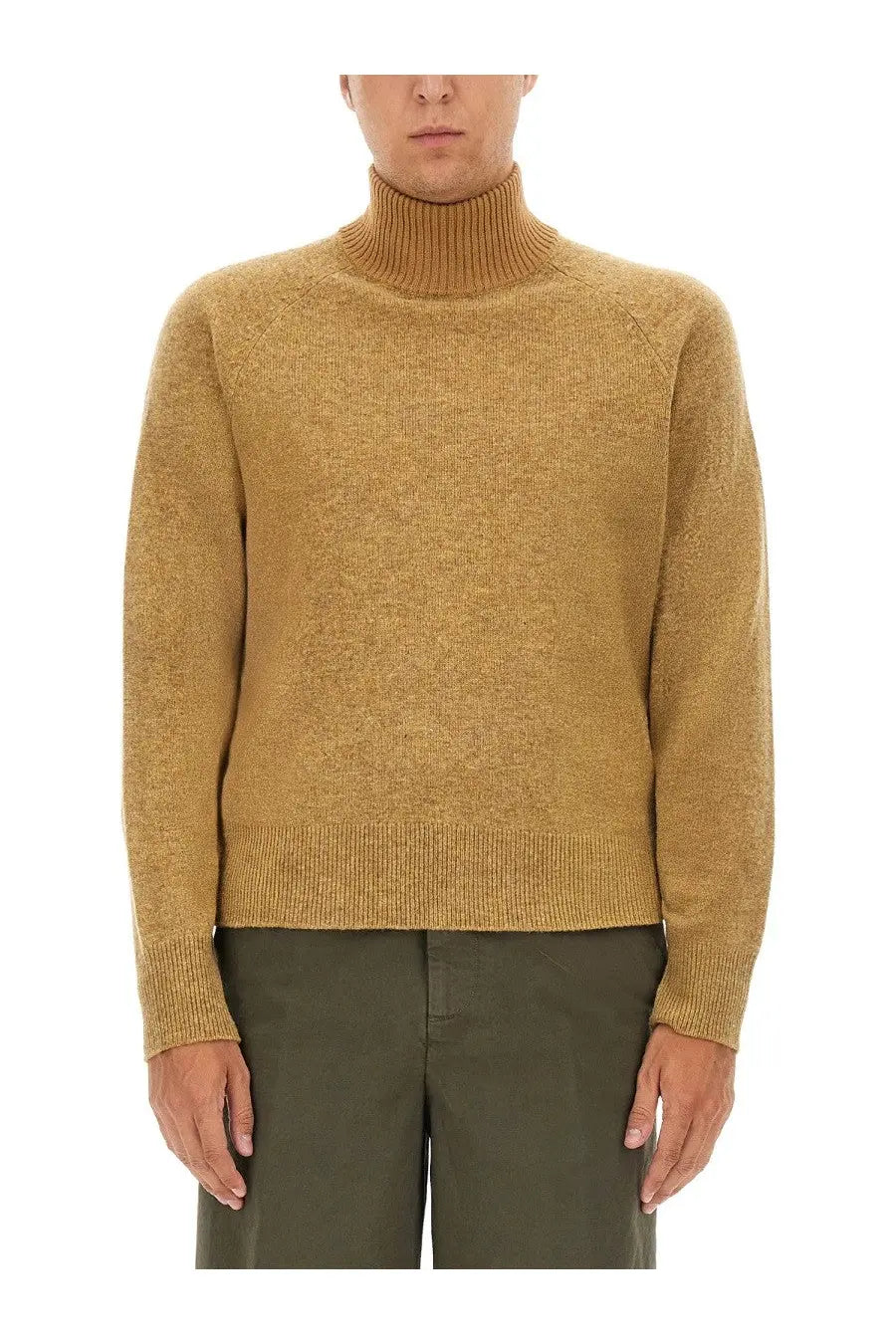 Dries Van Noten Men's Mutated Shirt Beige