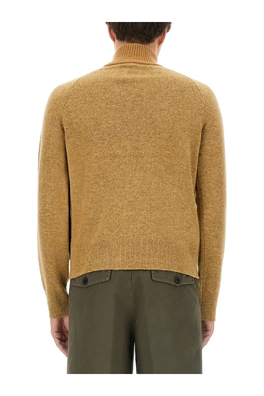 Dries Van Noten Men's Mutated Shirt Beige, view 3