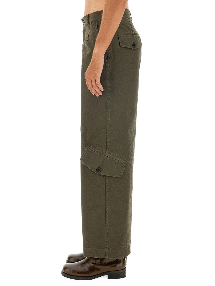 Dries Van Noten Men's Pants Paxford Green, view 4