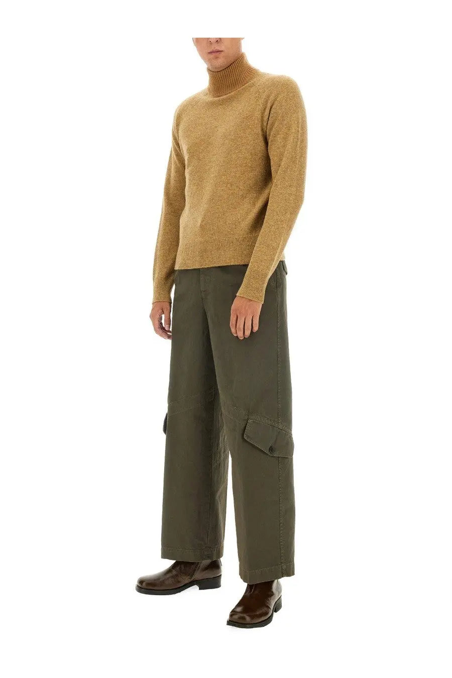 Dries Van Noten Men's Pants Paxford Green