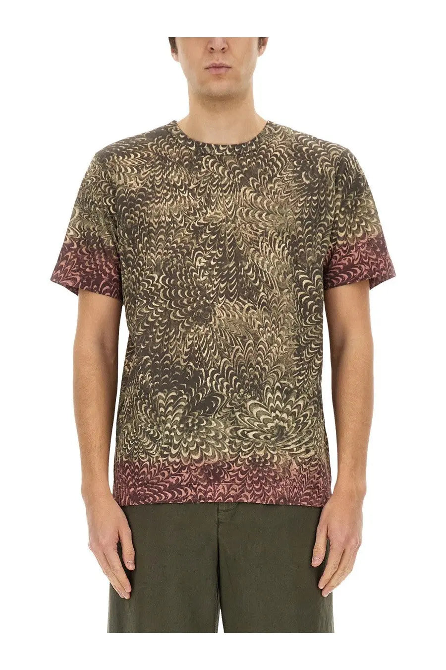 Dries Van Noten Men's Regular Fit Shirt Multicolor