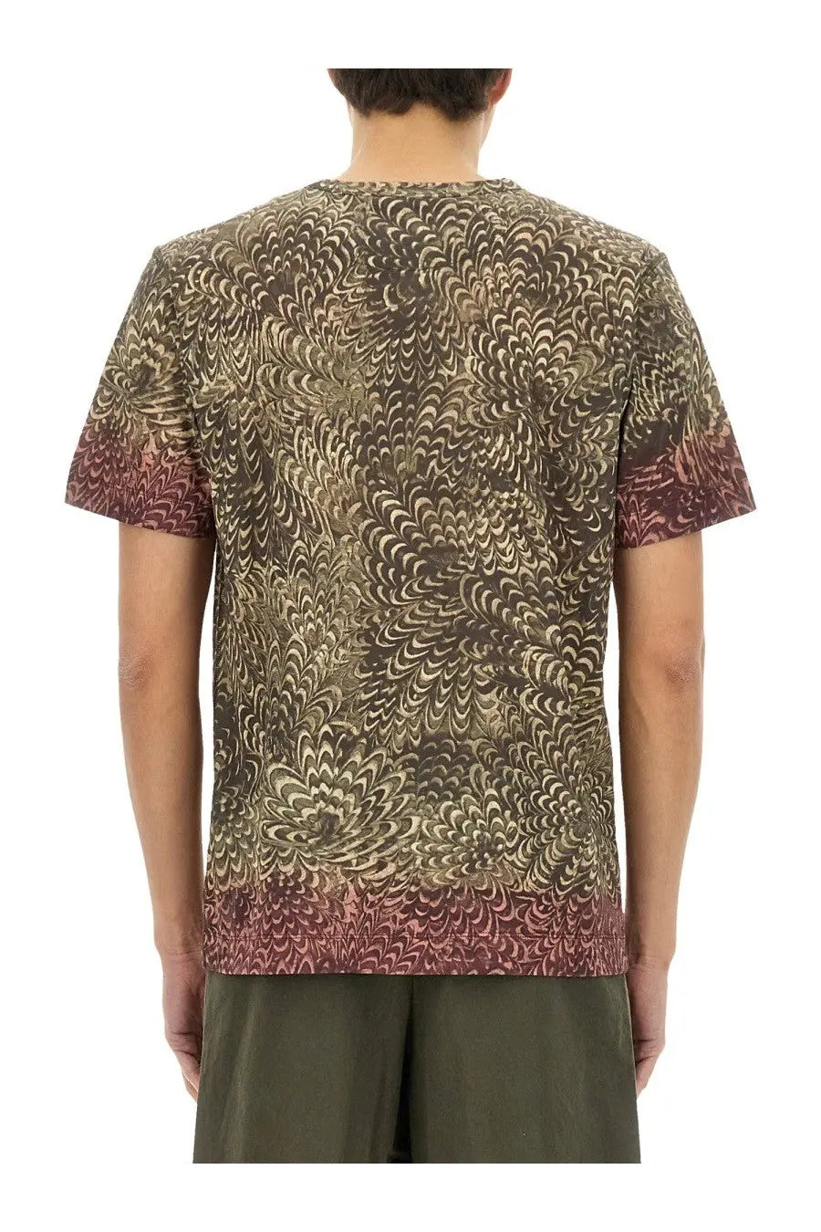 Dries Van Noten Men's Regular Fit Shirt Multicolor, view 3