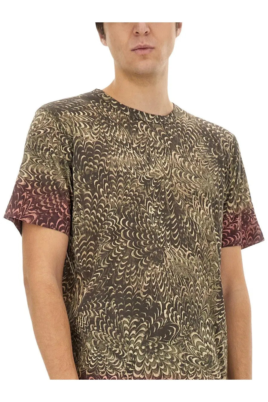 Dries Van Noten Men's Regular Fit Shirt Multicolor, view 4