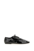 Dries Van Noten Men's Shiny Leather Lace up Shoe Black